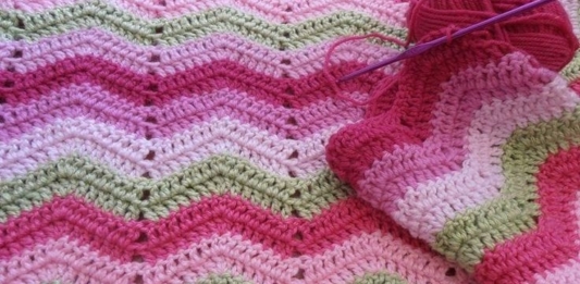 Ripple Afghan Blanket Free Pattern