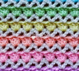 Crochet Granny V-Stitch Free Pattern