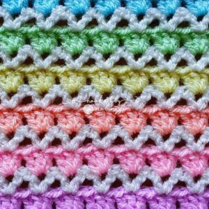 Crochet Granny V-Stitch Free Pattern - My Crafts Ideas