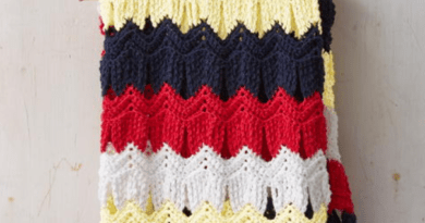 Stripe Blanket Pattern