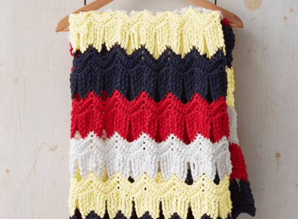 Stripe Blanket Pattern