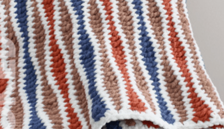 Wavelength Mile-A-Minute Afghan Blanket Pattern