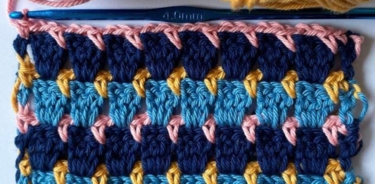 Crochet Block Stitch Pattern