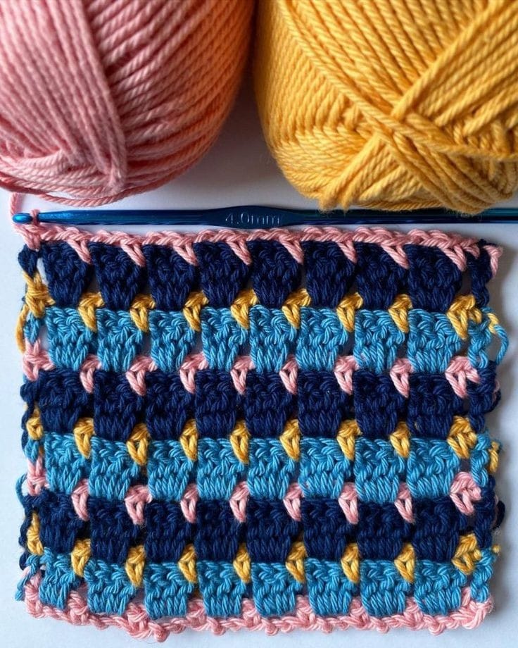 Read more about the article Crochet Block Stitch Pattern