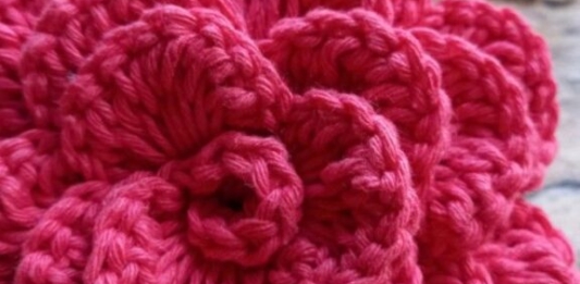 Crochet Camellia Flower Pattern