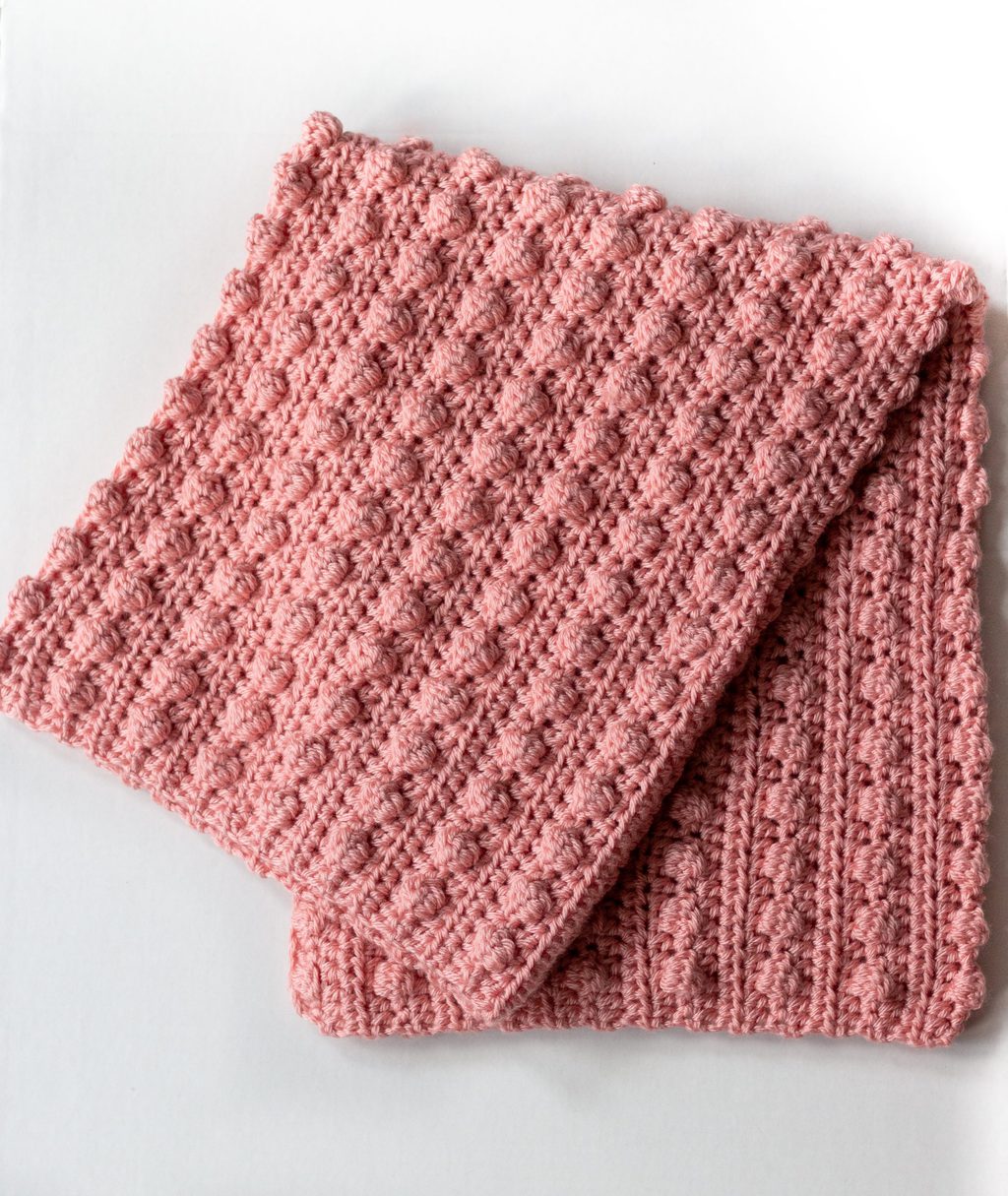 Read more about the article Bobble Crochet Baby Blanket Pattern