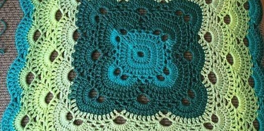 Virus Blanket Pattern