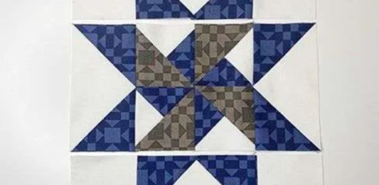 The Martha Washington Star Quilt Block Pattern