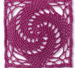 Swirling Spiral Free Crochet Pattern