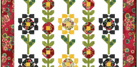 Flower Drops Quilt Pattern