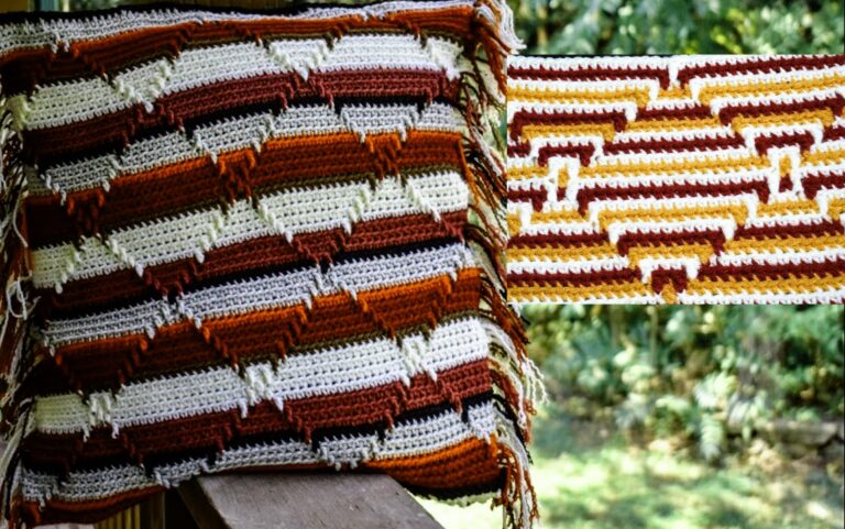 Read more about the article Navajo Indian Diamond Crochet Pattern
