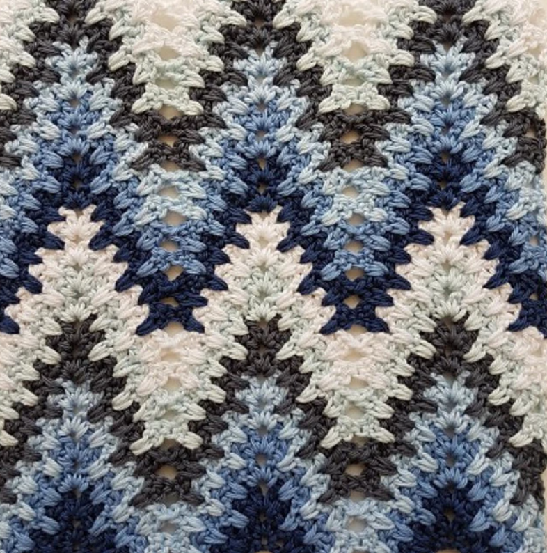 Read more about the article Spiked Ripple Crochet Pattern