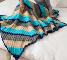 Corner-to-Corner Crochet Throw Pattern