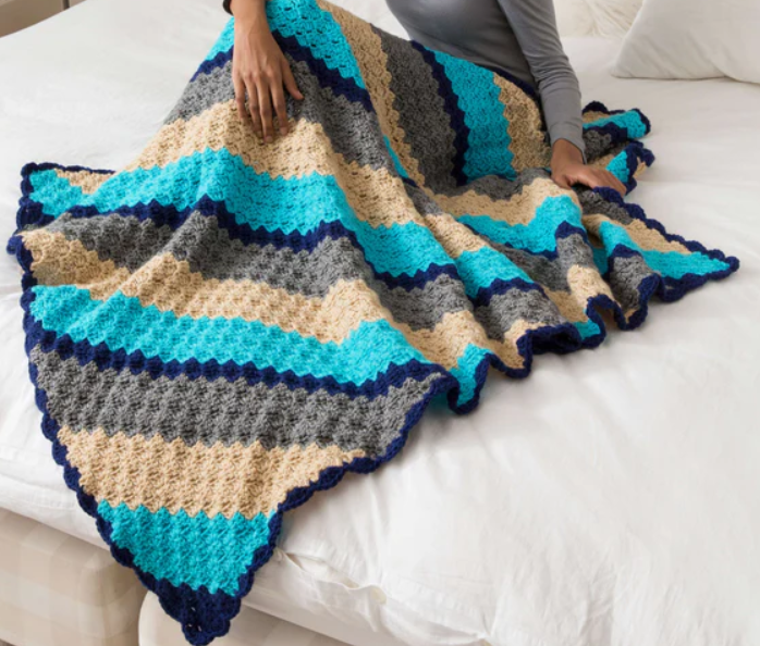 Read more about the article Corner-to-Corner Crochet Throw Pattern