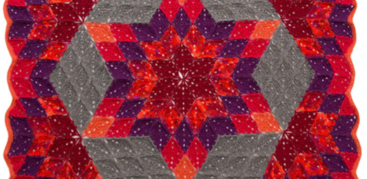 Desert Star Throw Pattern