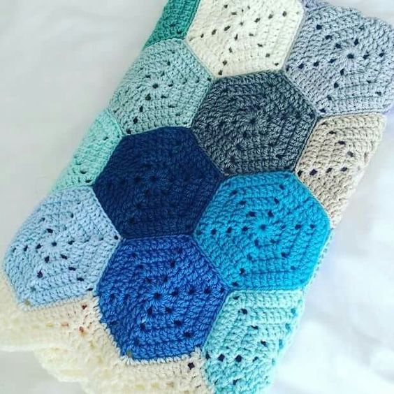 Read more about the article Hexagon Blanket Pattern