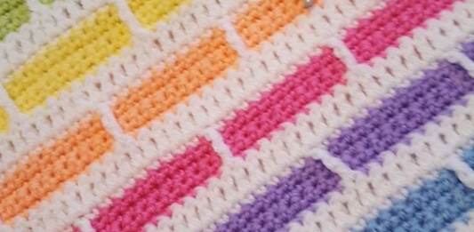 Brick Stitch Crochet Pattern