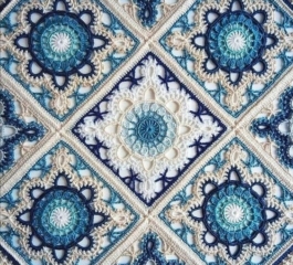 Turkish Crochet Square Pattern