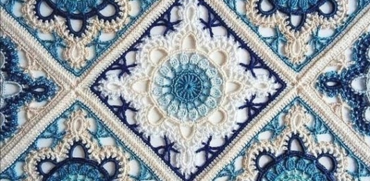 Turkish Crochet Square Pattern