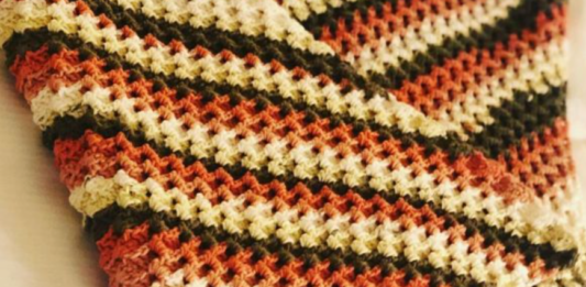 Crystal Wave Crochet Baby Blanket Pattern