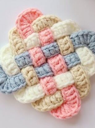 Celtic Knot Square Crochet Pattern