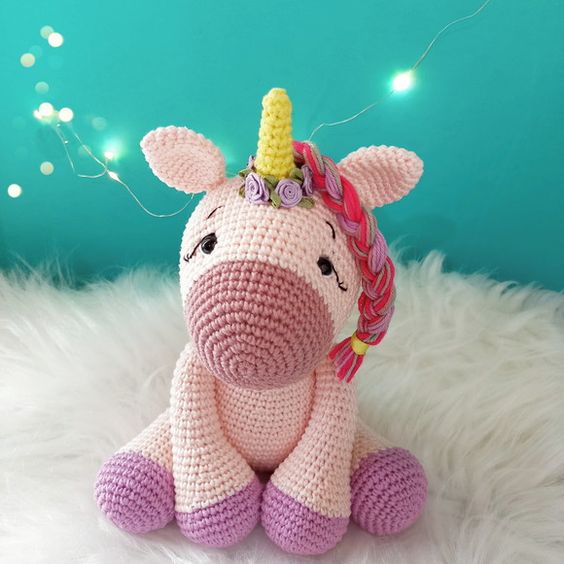 Amigurumi Unicorn Horse Free Pattern