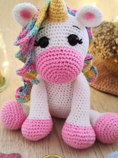 Amigurumi Unicorn Horse Free Pattern