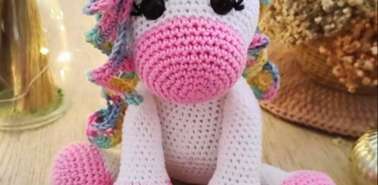 Amigurumi Unicorn Horse Free Pattern