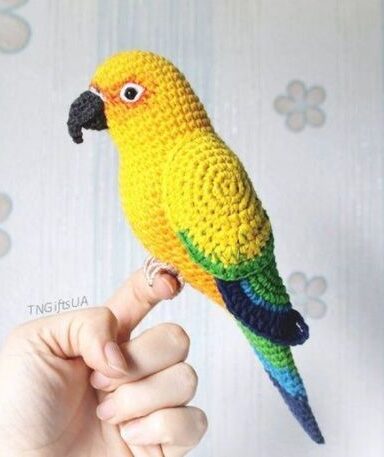 Amigurumi Parrot Free Pattern