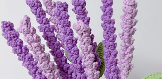 Crochet Lavender Flower Free Pattern