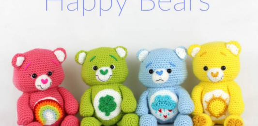 Happy Bears Amigurumi Free Pattern