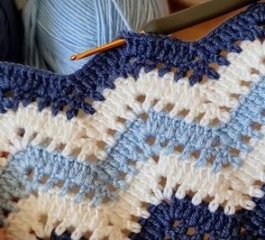 Beautiful ZigZag Crochet Pattern