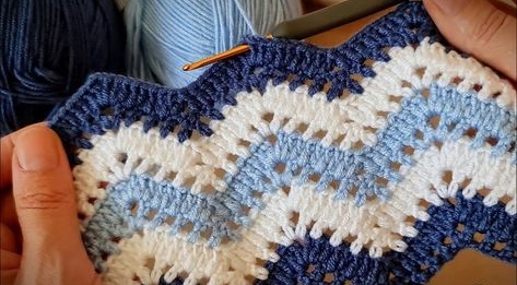 Beautiful ZigZag Crochet Pattern