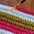 How to Make the Crossed Puff Stitch Pattern