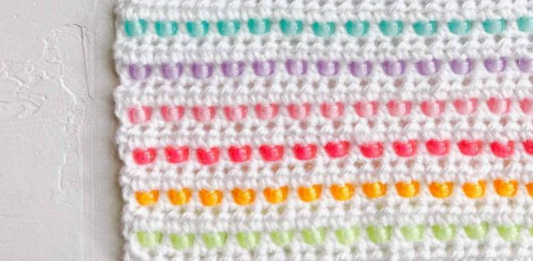 Weighted Beaded Blanket Crochet Pattern