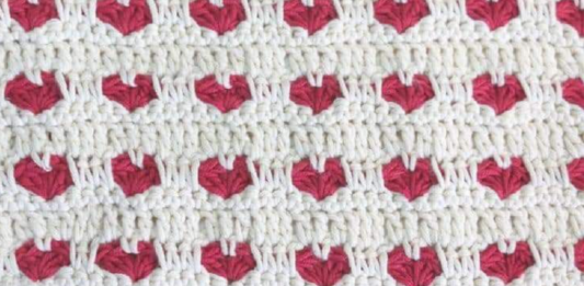 Crochet The Heart Stitch: A Beautiful and Textured Pattern