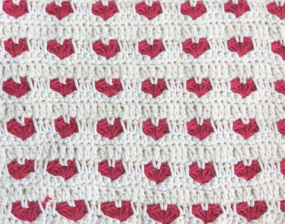 Crochet The Heart Stitch