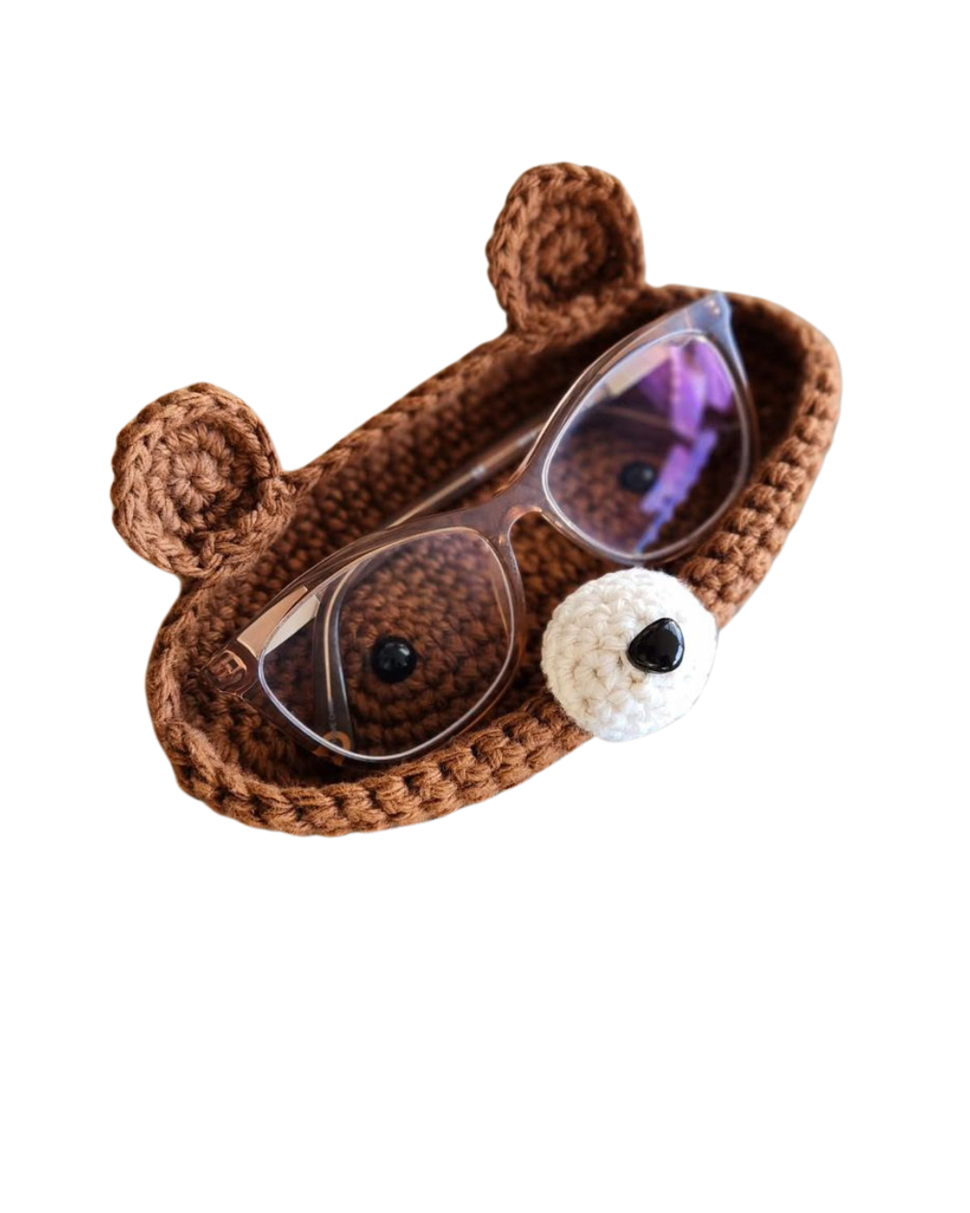 Teddy Bear Glasses Holder Pattern