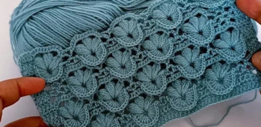 Crochet Rectangular Shawl Tutorial