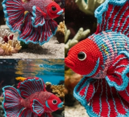 Crochet Betta Fish Free Pattern