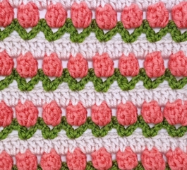 Tulip Stitch Crochet Pattern