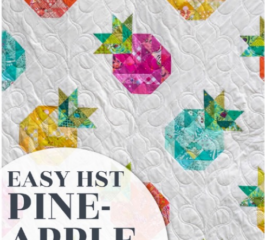 Pineapple Fruit Quilt Pattern – Free PDF Guide