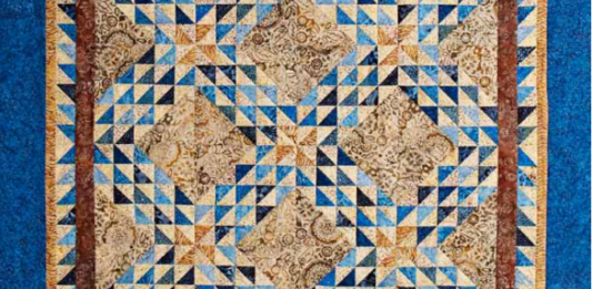Batik Ocean Waves Quilt Pattern – Free PDF
