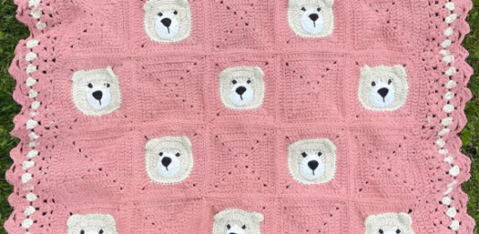 Bear Blanket Crochet – Free Pattern