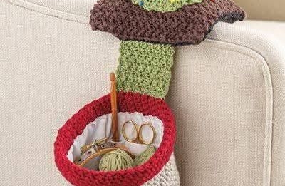 Mushroom Pincushion Crochet Pattern