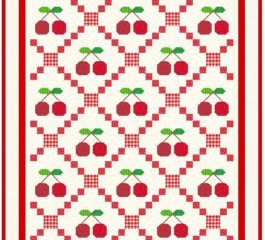 Cherry Quilt Free Pattern