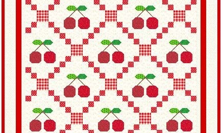 Cherry Quilt Free Pattern