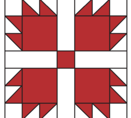 Bear Paw Classic Block Free Pattern