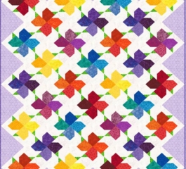 Spring Blooms Quilt Block