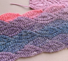 Leaf Crochet Stitch Pattern